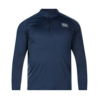 Image of Canterbury Men&#039;s Vapodri 1st Layer Top, Navy Marl, 3XL