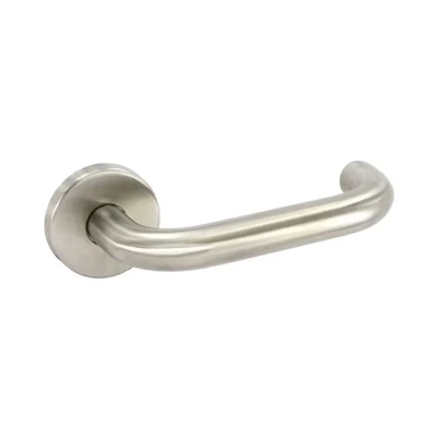 Image of Securit Satin Stainless Steel Latch Handles (Pair)