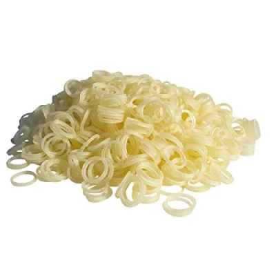 Image of Show Tech Pack of 1000 Natural Latex bands, Your Dog Grooming Expert, Secure hair ties, Naturally coloured,