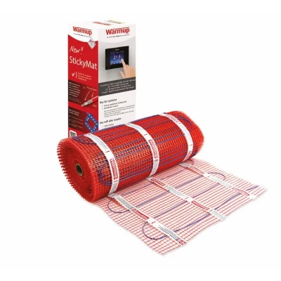 Image of Warmup Stickymat SPM6 150W/m2 self adhesive underfloor heating mat area 6sqm