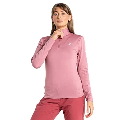 Image of Dare2b Lowline II Womens Core Strech for Ski, Hiking and Trekking Recycled warm backed stretch fabric, Quick drying, Grown on hood full zip