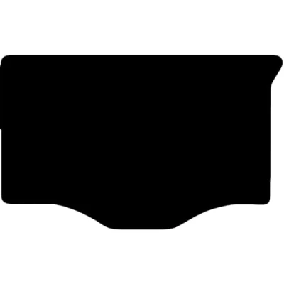 Image of Carsio Carpet Boot Liner Mat For Fiat 500 2015+ Onwards Tailored Fit Floor Set Complete Accessory Black Custom Fitted All Weather, Anti Slip Backing &amp; Trim