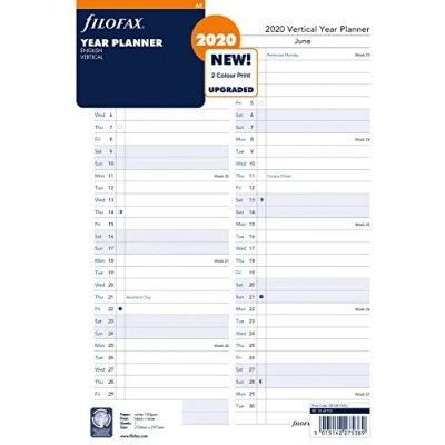 Image of Filofax 000020 68702 Calendar