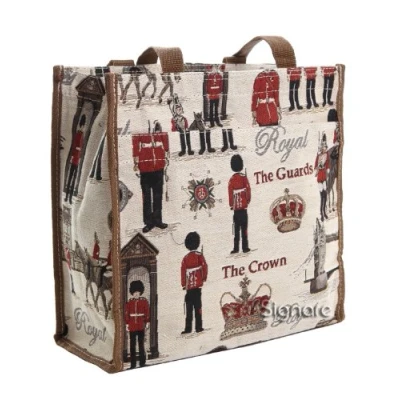 Image of Signare Tapestry Shoulder Bag Shopping for Women with Royal Garden Design (SHOP RGD)