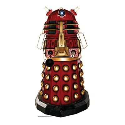 Image of Star Cutouts Cut Out of Supreme Dalek (Red) Doctor Who