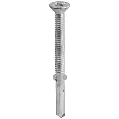 Image of TIMco HW45B BZP Wing Tip No.5 Self Drilling Screw 5.5 x 45 Zinc (Box of 200)