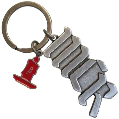 Image of Rock Off officially licensed products My Chemical Romance Candle Charm Keyring One Size