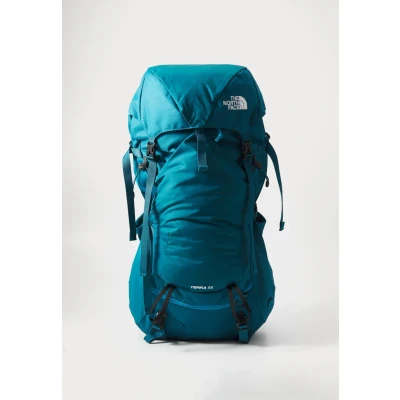 Image of The North Face Terra 55 Backpack, Women&#039;s, Size: XS/S, Blue moss/sapphire slate