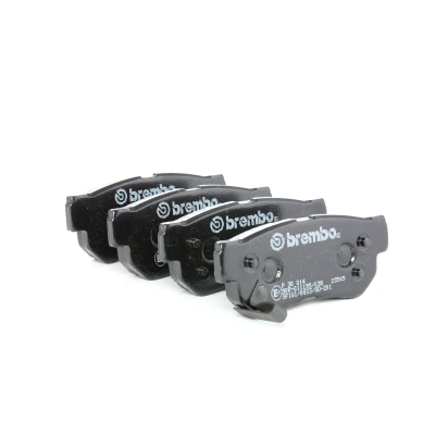 Image of H5830238A10 Brake pad set BREMBO P 30 014 with acoustic wear warning without accessories KIA: Optima / K5, Sportage II, Magentis II