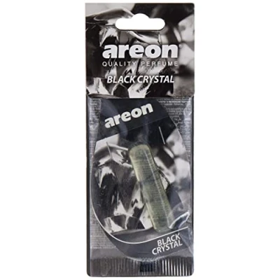 Image of AREON Liquid Car Air Freshener Hanging Black Crystal Pendant Perfume Long Lasting Home 3D 5 ml Pack of 1