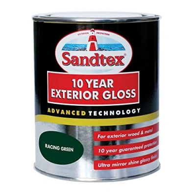Image of Sandtex 750Ml 10 Year Exterior Gloss Racing Green