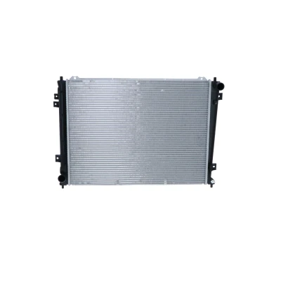 Image of 253101D200 Engine radiator NRF 59253 640mm 488mm 16mm Brazed cooling fins