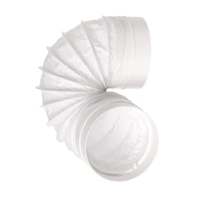 Image of 125mm / 5 Inch Flexible Duct Connector Round PVC Ducting Ventilation Pipe, Hose, Tube