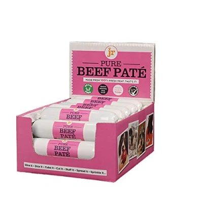 Image of JR Pet Products 12 x 200g Pure Beef Pate