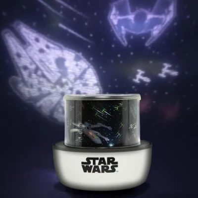 Image of Paladone Star Wars Projection Light Officially Licensed, Interchangeable Scenes, Project a World, Night and Decoration for Walls Ceiling, Bedroom Decor Fans
