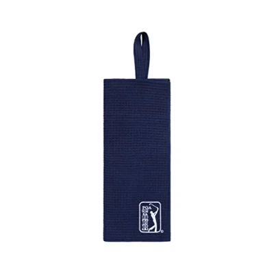 Image of PGA Tour Golf Towel, Premium Microfibre Bag loop, 38 x 16, Accessories, Peacoat, OS