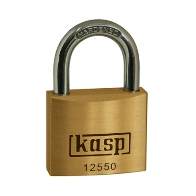 Image of Kasp Premium Brass Padlock 50mm, Blister Packed
