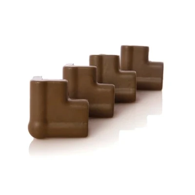 Image of Dreambaby Foam Corner Bumpers (Pack of 4, Brown)