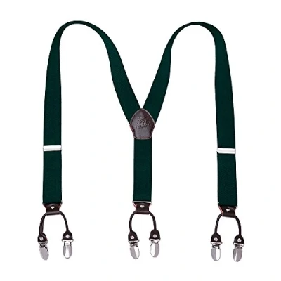 Image of KANGDAI Mens Braces Y Style One Size Adjustable Suspenders Trouser Salopette Strong Metal Clips