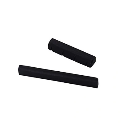 Image of Alnicov 4 String Ukulele Guitar Ebony Nut And Saddle 1 Pair