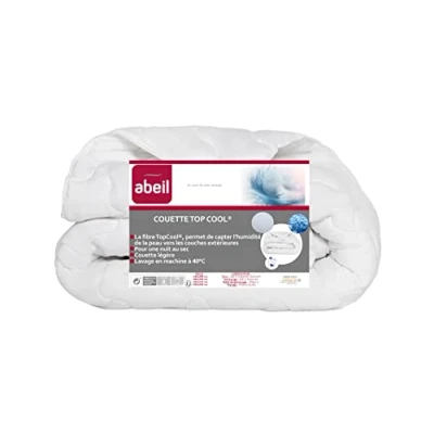 Image of Abeil 1388 TopCool Anti Transpiration Light Duvet, White, 240 x 260 cm