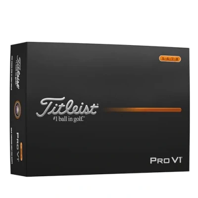 Image of Titleist Pro V1 Golf Ball High Numbers 5 8, Pack of 12
