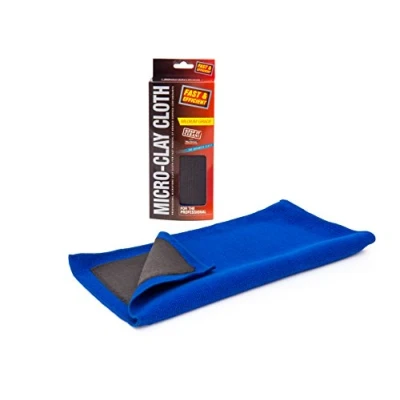 Image of Smart Tech Car Care Medium Grade Clay Cloth 30x30cm Paint Decontamination Remove Bonded Suface Contaminants