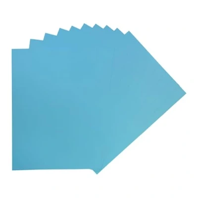 Image of Pack of 50 A4 Light Blue Coloured Card 160gsm Sheets