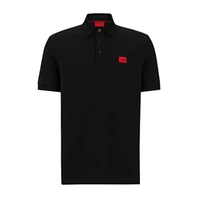 Image of HUGO Polo shirt, Men&#039;s, Size: XXL, Black