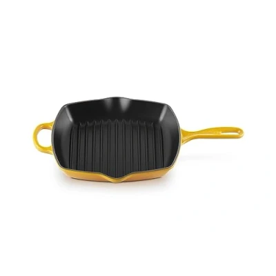 Image of Le Creuset Signature Nectar Cast Iron 26cm Square Grillit