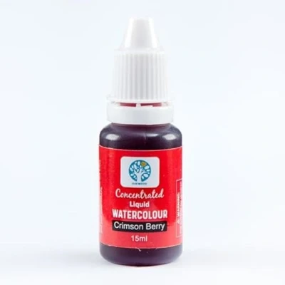 Image of Oakwood Archer Watercolour Ink Crimson Berry 15ML, ONE