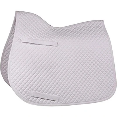 Image of HyWither Competition All Purpose Pad White Cob/Full Saddlecloth/Numnah
