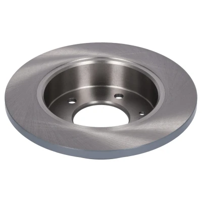 Image of 584111P300 Brake disc FEBI BILSTEIN 108432 Rear Axle 258mm 10mm 5 Hole 114,3mm solid Coated KIA: Venga, Venga Box Body / Hatchback, HYUNDAI: ix20