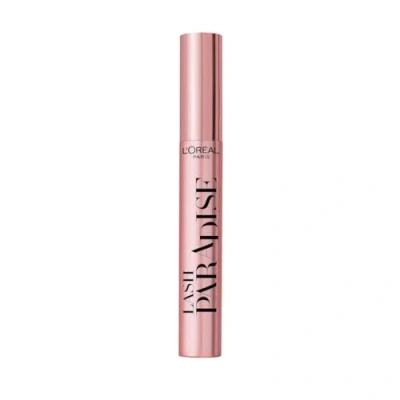 Image of L&#039;Oréal Paris Intense Volume Mascara, Volumising and Lengthening, Infused with Castor Floral Oils to Condition Eyelashes, Suitable for Sensitive Eyes, Soft Fibre Brush, Lash Paradise, Black