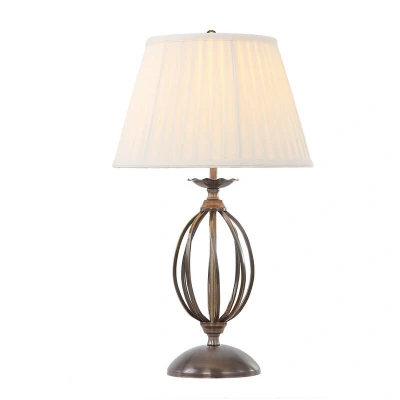 Image of Artisan 1 Light Table Lamp Aged Brass, E27