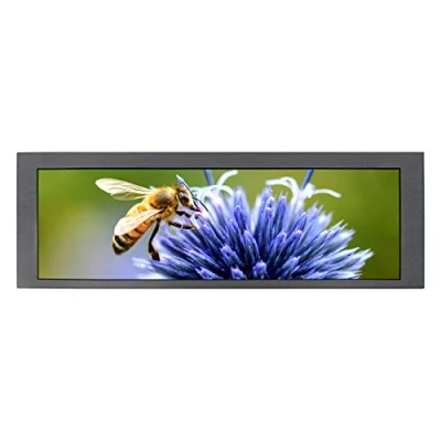 Image of VSDISPLAY Portable Gaming Monitor with Speaker,14.9 inch LTA149B780F 1280x390 TFT LCD Screen and HDMI VGA DVI Controller Board,for Marquee Monitor/DMD Pinball Cabinet