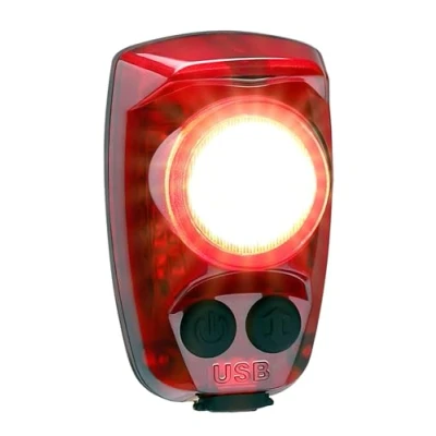 Image of Cygolite Hotshot Pro 200 Lumen Bike Tail Light [HARD MOUNT VERSION] 6 Night &amp; Daytime Modes User Adjustable Flash Speeds Compact Design IP64 Water Resistant USB RechargeableGreat for Busy Roads