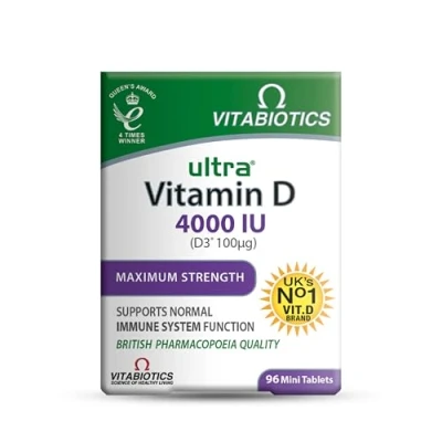 Image of Vitamin D Tablets 4000iu, Vitabiotics Ultra