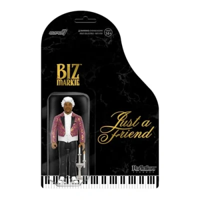 Image of Super7 Biz Markie Reaction Figures Wave 02 (Just A Friend) Action Figure
