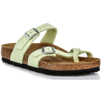 Image of Birkenstock Mayari women&#039;s Sandals in Yellow