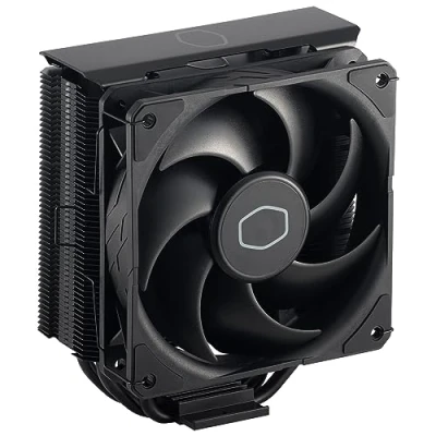 Image of Cooler Master Hyper 212 Black CPU Air Aluminium Finish, 4 Compact Continuous Direct Contact Heat Pipes, SickleFlow 120 Edge Fan, LGA1700 &amp; AM5 Brackets