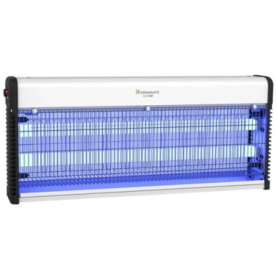Image of Xterminate 40W Electric Flying Insect Killer Zapper Electronic UV Commercial, Home, Kitchen, Wall Ceiling Mountable, Kills Flies, Bugs, Mosquitoes, Wasps