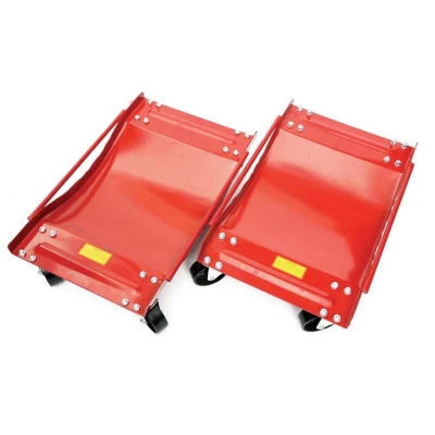 Image of Hilka 82350020 Wheel Dolly Set, Red, 400 Kg