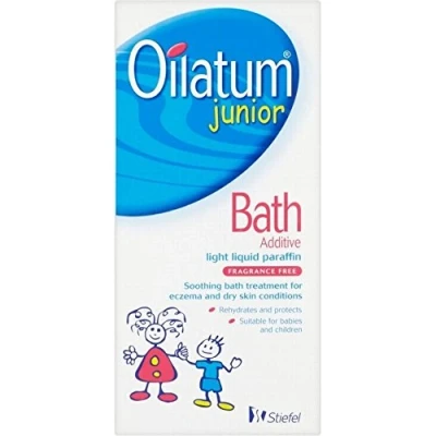 Image of Oilatum Junior Emollient Bath Additive for Eczema and Dry Skin Conditions,150ml (Pack of 6)