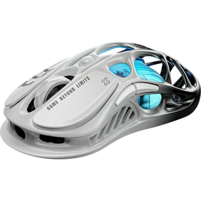 Image of GravaStar Mercury M1 Pro Wireless Gaming Mouse, Lightweight Magnesium Alloy, 26,000 DPI, PAW3395DM Sensor, 5 Programmable Buttons, Support Wired/2.4GHz/BT, Up to 200 Hours Battery Life Gradient Black