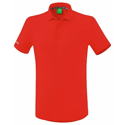 Image of Erima Men&#039;s Functional Polo Shirt, red, XXL