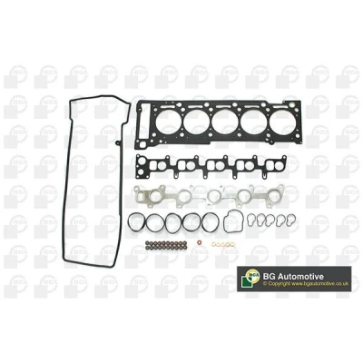 Image of 6120101320, 6120101820 Gasket Set, cylinder head BGA HK9505H with valve stem seals MERCEDES BENZ: Sprinter 3 T Platform/Chassis, Van