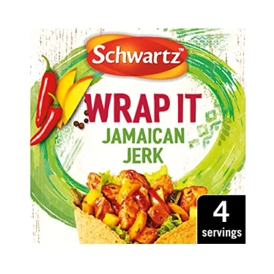 Image of Schwartz Wrap It Jamaican Jerk, 30g