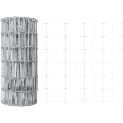 Image of vidaXL Euro Fence 0.4x25 m Galvanised Steel