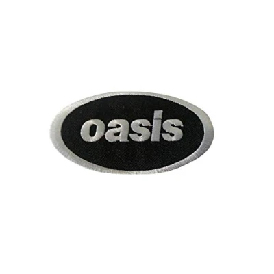 Image of Oasis 10 Cm Patch Badge Embroidered Iron on Applique Souvenir Accessory